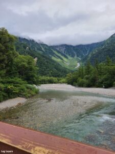 曇ってしまった上高地