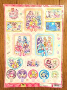購入したステッカーのシール